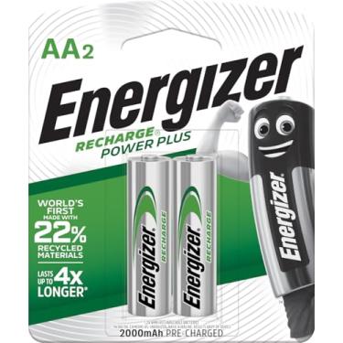 Imagem de Pilha Recarregável AA 1400mAh Energizer NiMH - Cartela com 2 Pilhas