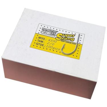 Imagem de Anzol Marine Sports Super Strong 4330 Tamanho Numero 2/0 Caixa Com 100 Unidades