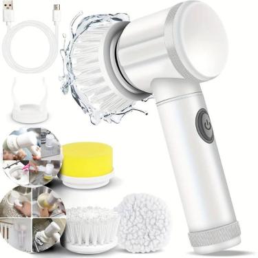 Imagem de Escova Elétrica Para Limpeza De Paredes E Piso