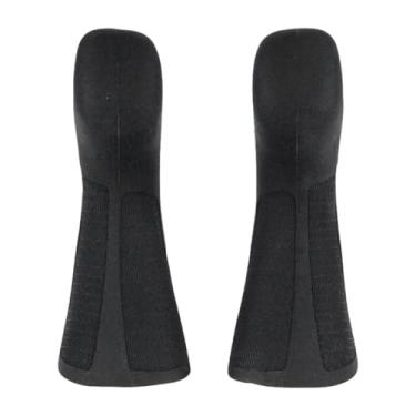 Imagem de menolana 2x Protetoras Pretas para Manetes de Freio de Bicicleta de Estrada, Antiderrapantes e Confortáveis, Acessórios para Manetes de Câmbio R5 R7 RX