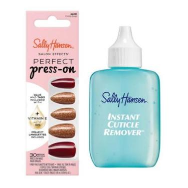 Imagem de Removedor de cutículas e prensa nas unhas Sally Hansen Cinna-Snap