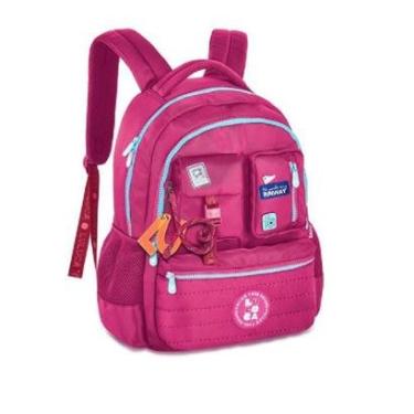 Imagem de MOCHILA LULUCA DE COSTAS 17,5" REF LU24636-Feminino