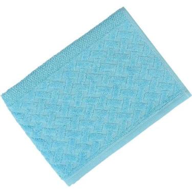 Imagem de Toalha De Rosto Finesse 50x70cm 380g-m² 100% Algodão Atlântica Azul Po
