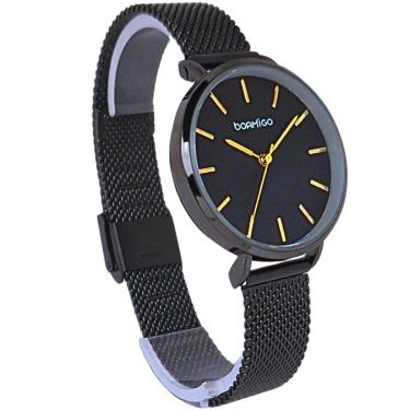 Imagem de Relógio Feminino Minimalista Pequeno Delicado Elegante Analógico Aço Inoxidável Original De Pulso-Feminino