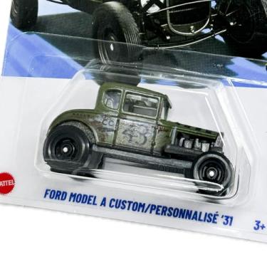 Imagem de Hot Wheels Ford Model A Custom '31 HYX92 Dirt Series 7/10 Camouflage Paint Ford Licence Mattel 2025 1:64