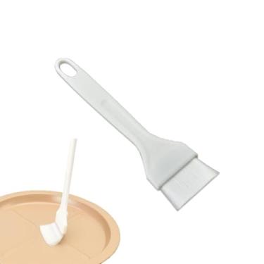 Imagem de Pincel de pastelaria para assar 4 x 17,78 cm, conjunto de pincéis para cozinhar e padaria, use pincel branco para manteiga de carne, ovos, manteiga, utensílio para cozinha e assar