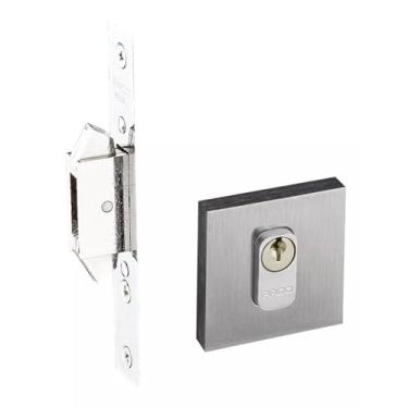 Imagem de Fechadura Trava de Correr Externa Aço Inox Escovado RQ2 IXE Raio Pado