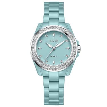 Imagem de Relógio Feminino design luminoso cerâmica vintage à prova d´agua