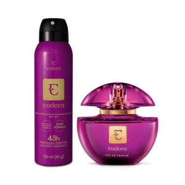 Imagem de Kit Eudora: Eau De Parfum 75ml + Desodorante Antitranspirante 150ml/90