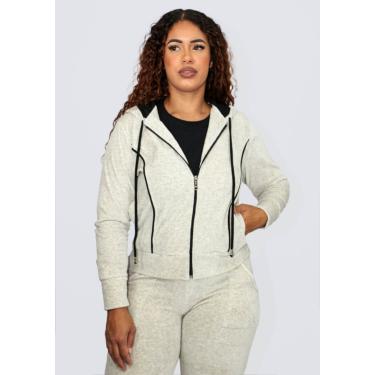 Imagem de Casaco Pau a Pique Básico Plush Mescla