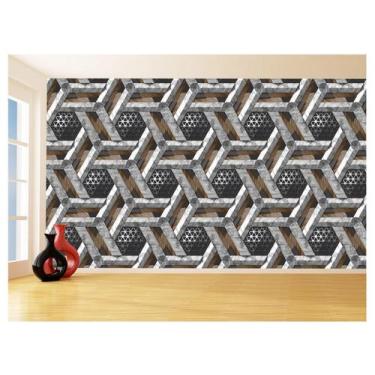 Imagem de Papel De Parede 3D Textura Sala Quarto Cozinha 3,5M Txt178 - Você Deco