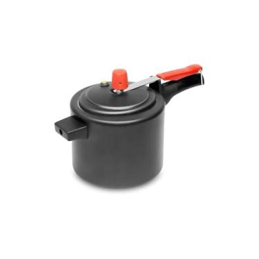 Imagem de Panela de Pressão Antiaderente, 4,5L, Alumínio com Teflon, 40x21x22cm, Cabo em Baquelite, 1,2kg