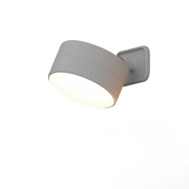 Imagem de Luminária de Parede LED Sem Fio Toque | USB Type-C + Magnética | 360° | 3 Tons com Controle Remoto(BRANCO,3 unidades)