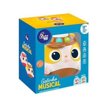 Imagem de GATINHO MUSICAL AMARELO