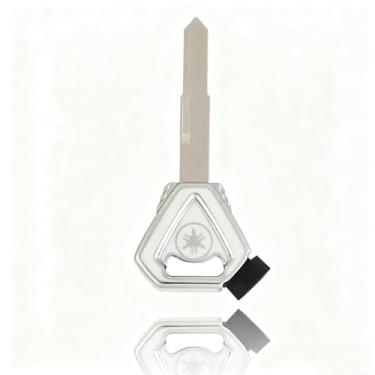 Imagem de Capa para chave compatível com Yamaha Motorcycle Key Cover Case Shell chaveiro chaveiro protetor de chave (acessório de reposição, não OEM)