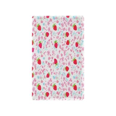 Imagem de Wassud Strawberries (2) placa de cobertura de interruptor de luz decorativa capas de tomada placa de parede para tomadas elétricas em branco 4,53 x 2,76 polegadas