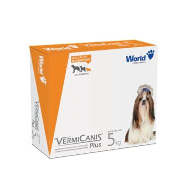 Imagem de VermiCanis Plus 400mg Cães de 5Kg - Blí­ster 4 Comprimidos