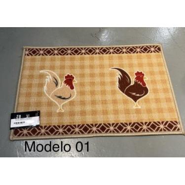 Imagem de Tapete Cozinha Estampado - 40x60cm - Rozac