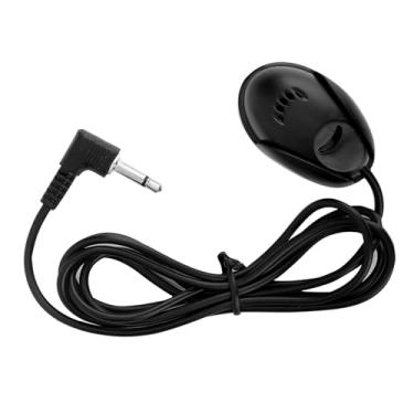 Imagem de Generic 3.5mm Adequado para Mini Microfone de Carro para Dvd Estéreo de áudio, 100% Restaura Voz, Cabo de 3,94 Pés, para áudio Estéreo de Carro
