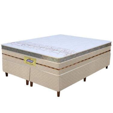 Imagem de Cama Box Queen Gazin Bipartida de Mola Ensacada , Queen Size
