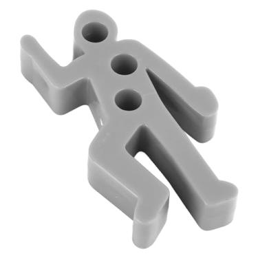 Imagem de LiebeWH Suporte para Caneta para Cena de Crime, Organizador de Mesa de Escritório de Plástico, Analgésico Exclusivo para Escritório Doméstico, 4 X 2,5 Polegadas Com 3 Furos, Acessório Engraçado para