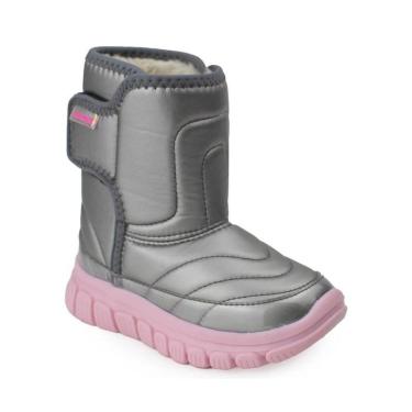 Imagem de Bota Infantil Novope Prata Metalizada-Unissex