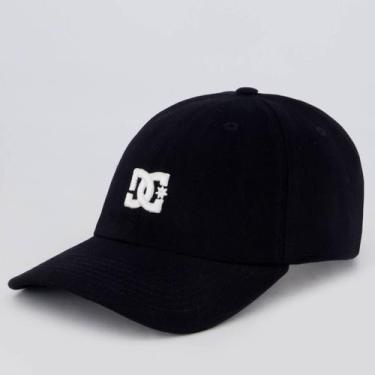 Imagem de Boné DC Benchwarmer Preto e Branca - DC SHOES, Único