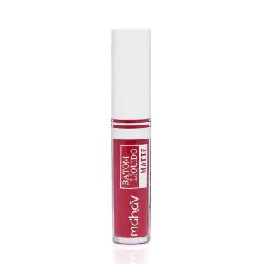 Imagem de Batom Líquido Matte Vermelho Love Mahav 4ML