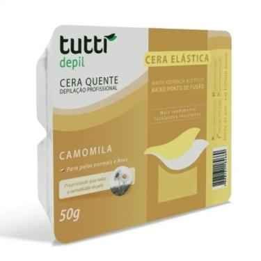 Imagem de Cera Quente Elástica Camomila Tutti Depil 50G