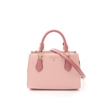 Imagem de Michael Kors Bolsa transversal pequena Marilyn, Rosa macio/creme claro/caramelo, One Size