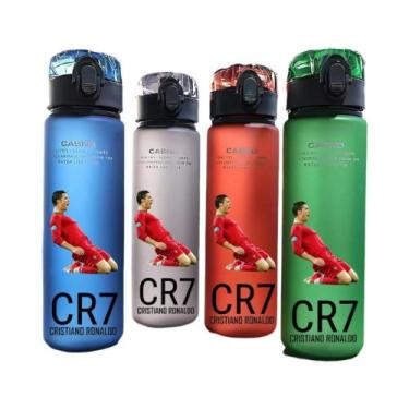 Imagem de Garrafa De Água Portátil De Quatro Cores CR7 Cristiano Ronaldo 560ML P