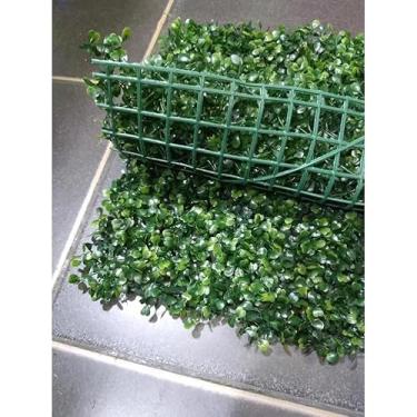 Imagem de Jardim Vertical Artificial Parede Placa De Grama Artificial 40x60cm(2 Unidades)