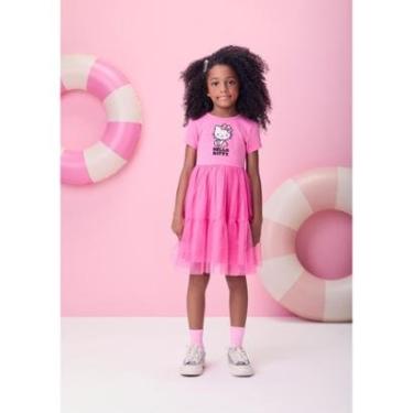 Imagem de Vestido Hello Kitty Saia de Tulê Momi-Feminino