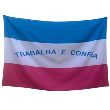 Imagem de Bandeira Decorativa do Espírito Santo, Uso Interno/Externo, Oxford Premium, Sublimação a Laser, 150x100cm, Multicolorido