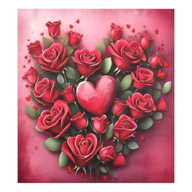 Imagem de Blueangle Linda capa de ímã de lava-louças Llove, decoração de capa frontal de lava-louças, adesivos de eletrodomésticos, adesivos de eletrodomésticos, adesivo magnético decorativo de 58,4 cm C x 66