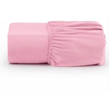 Imagem de Lençol Avulso para Cama de Casal Marcelino Premier 170 Fios (Rosa)