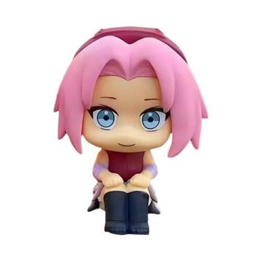 Imagem de Figura De Ação De Cartoon Sakura Haruno Gaara Naruto Em PVC, Brinquedo
