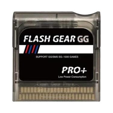 Imagem de Cartucho De Jogo Flash Gear Atualizado Para Console Sega Game Gear GG 