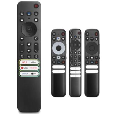 Imagem de (Sem voz) Substituição apenas para TCL-Google-TV-Controle Remoto, Universal para Smart TV TCL 4K UHD HDR QD-MINI-LED QLED Smart TV (não para Android TV)