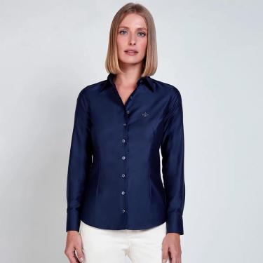 Imagem de Camisa Dudalina Luxury Cetim Feminino-Feminino