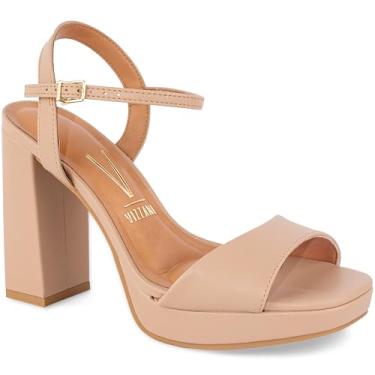 Imagem de Sandália Vizzano Meia Pata Salto Grosso Original 6551-100 (Bege, BR, Adulto, Numérico, 38)