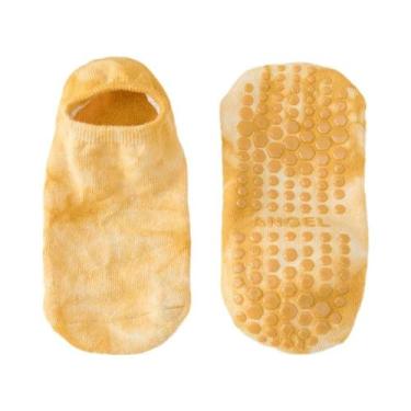Imagem de Meias De Algodão Antiderrapantes Para Yoga, Pilates, Barre, Trampolim 