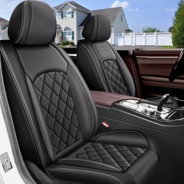 Imagem de RAWAKORW Conjunto completo de capas de assento de carro adequadas para Subaru Legacy 2008-2024 2025 2026: capa de assento de couro premium - protetor de assento de carro clássico à prova d'água