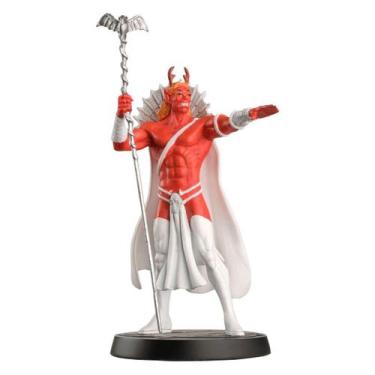Imagem de Miniatura Trigon Edição Especial Dc Resina Metálica 12 Cm - Aeglemoss