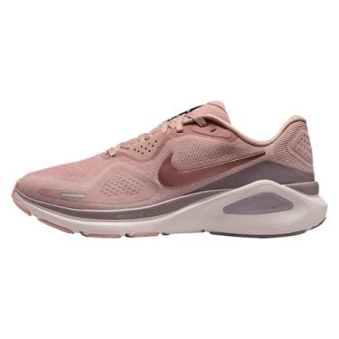 Imagem de Nike Tênis feminino Structure 26, Rosa/ouro rosa metálico/cinza acinzentado/vermelho silte, 39