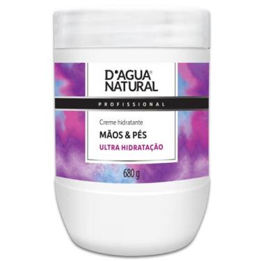Imagem de Creme Hidratante Profissional Dagua Natural Mãos e Pés 680g Ultra Hidr