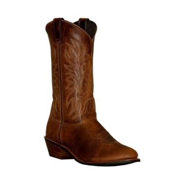 Imagem de Abilene Bota masculina Sage Western bico redondo, Marrom, 12