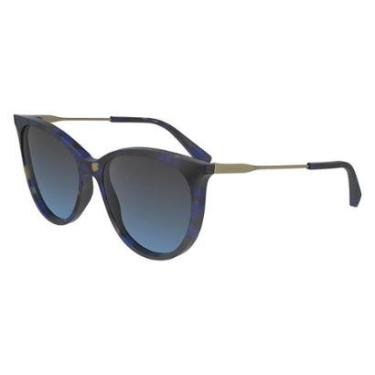 Imagem de Óculos de Sol Longchamp LO746S 430 - Azul 55-Feminino