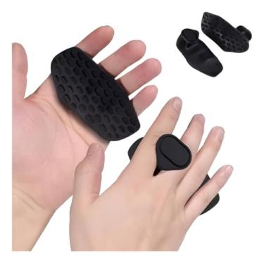 Imagem de Luva Academia Musculação Octo Max Grip Protetor Anti Calos Mão Fitness Masculino E Feminino - Anti Calos Preto