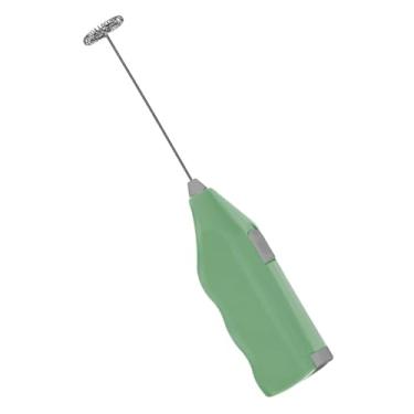 Imagem de Misturador de Bebidas Portátil a Pilha, Cores Sortidas (Azul, Verde, Rosa), Compacto para Café, Cappuccino, Achocolatado e Shakes